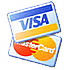 Aceptamos Visa & MasterCard 